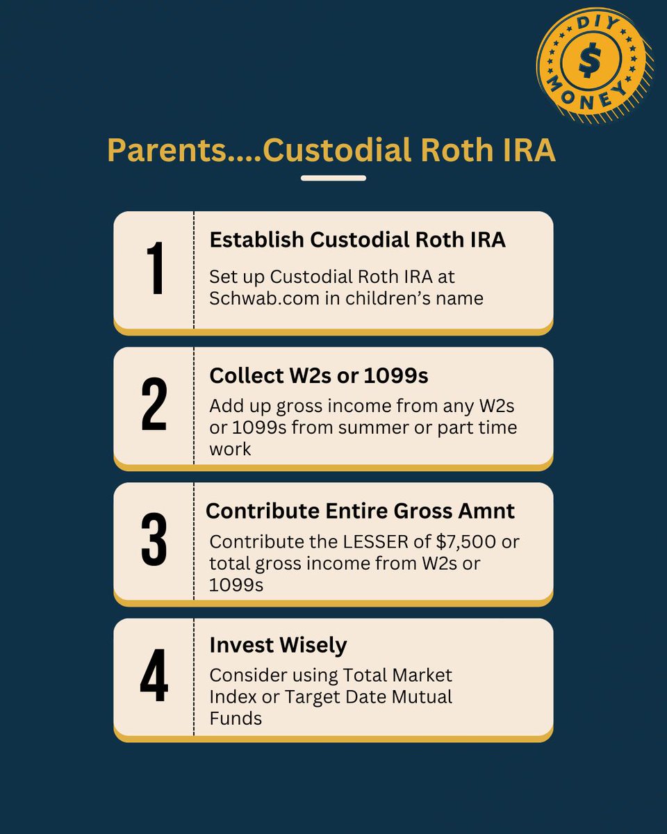 If your teenager has a job, this is a no-brainer imo. <a href="/diymoneypodcast/">DIYMONEYPODCAST</a>