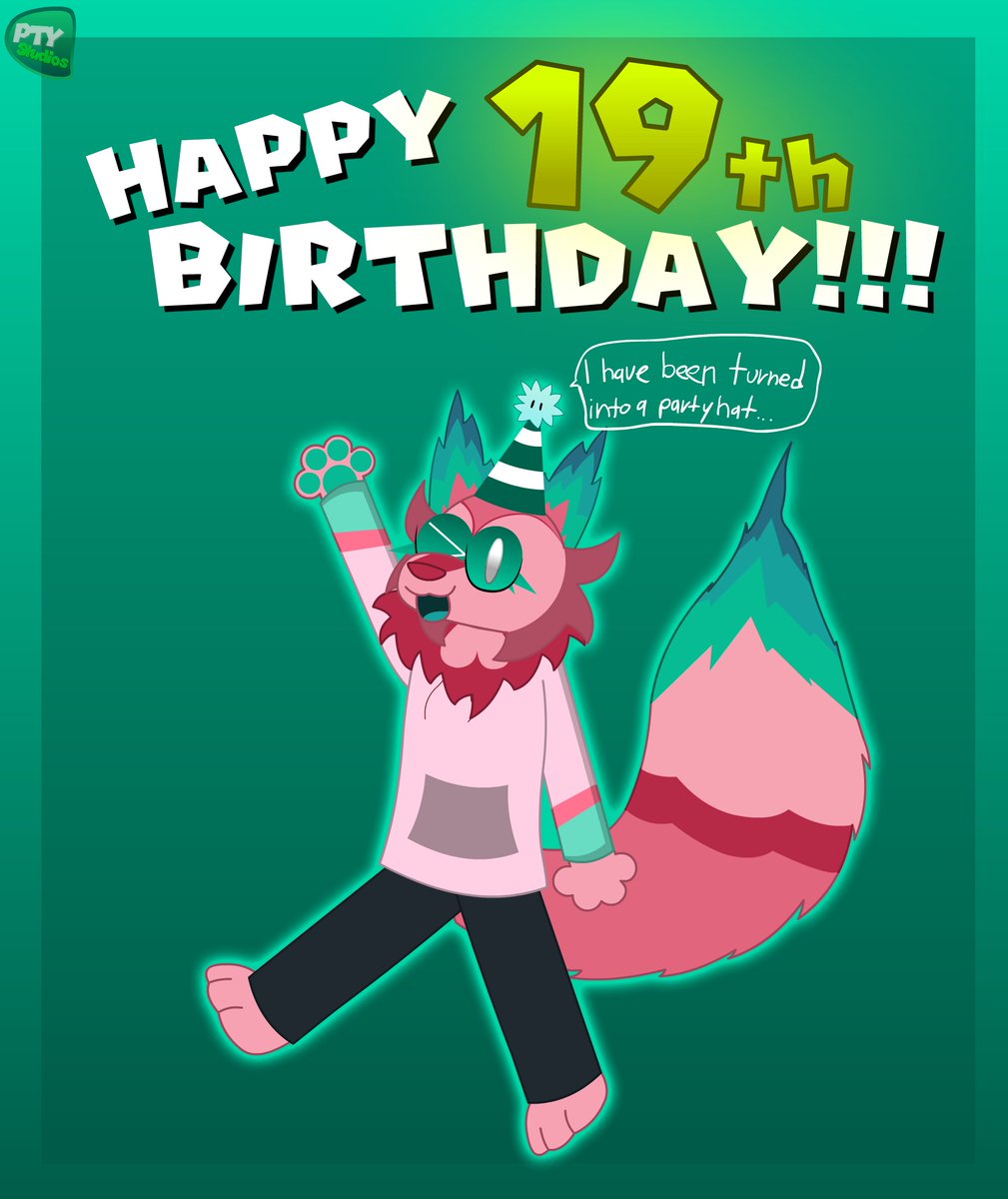 PTY__Studios's tweet image. HAPPY BIRTHDAY @spectruff !!!!!!!!!!!