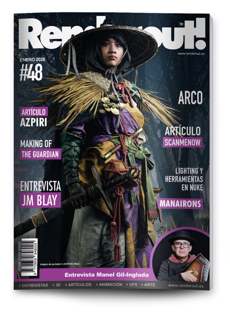 ❤️Una vez más, eternamente agradecido a Marco Delgado por contar conmigo para el número #48 de su magnífica revista <a href="/renderout/">Renderout!</a> ! Una publicación imprescindible entre los profesionales de la animación ! No os la perdáis 🙏 👉 renderout.es/numero-48-ener…
#gamecomposer #filmcomposer