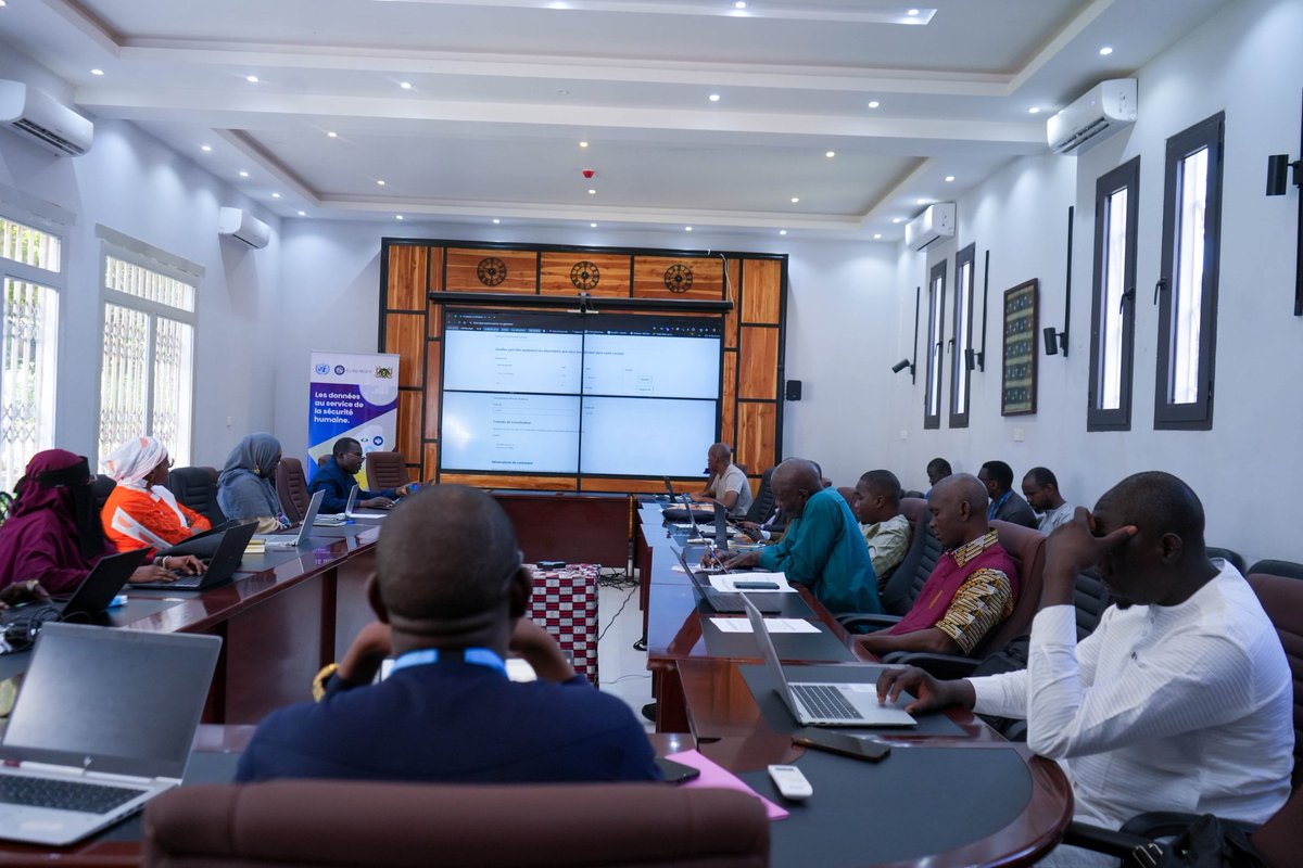 SNU_Niger's tweet photo. Les sessions de formation ILLIMI Niger sont en cours !
Grâce au #UNTFHS, la HACP, le MISPAT, la DGPPD, la CASEFSE, l’INS et l’ANSI renforcent leurs compétences numériques pour bâtir ensemble un écosystème de données au service de la paix, de la résilience et du développement 🇳🇪.
Une avancée concrète vers l’#UN20 et la #SécuritéHumaine.
@UNhumansecurity
#ILLIMINiger #DataForPeace
#OneUN