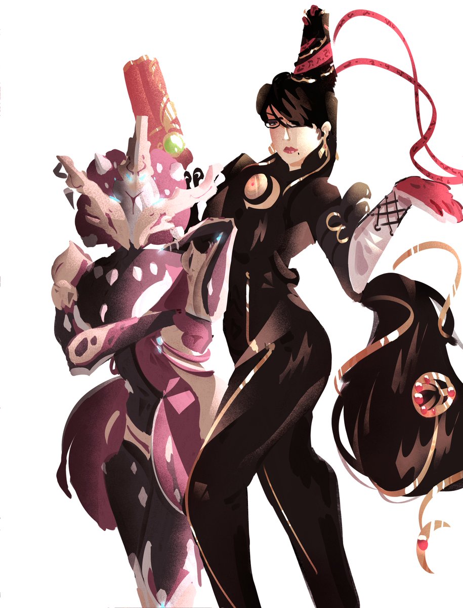 they'd get along #warframefanart #tennocreate