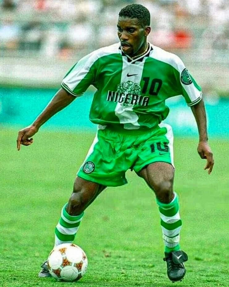 90sfootball's tweet image. Jay-Jay Okocha 🇳🇬