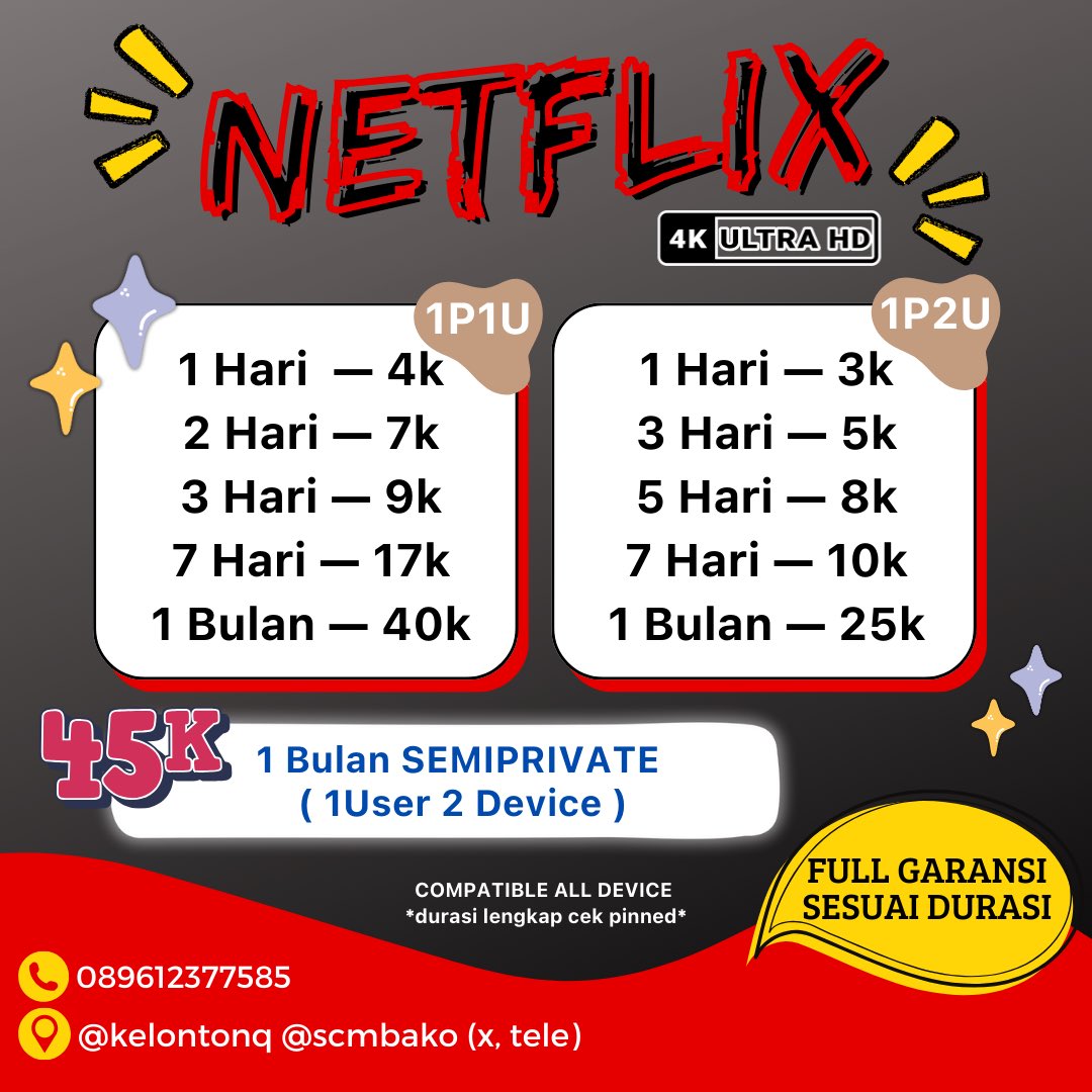 promoci_'s tweet photo. PENAWARAN SPESIAL🌷⚡️

kelebihan beli di sini? 
✅ Bulanan profile baru
✅ Akun perpanjang tiap bulannya
✅ KODE OTP HH langsung sama aku
✅ Fast fixing 0-32 jam, mostly jarang trouble https://t.co/0k1aFPL1Xf