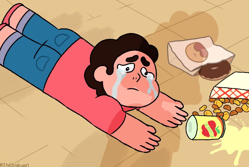 ItsCordovan's tweet photo. Tragedy in Big Donut

#StevenUniverse #lars https://t.co/IMcDmO9HoE