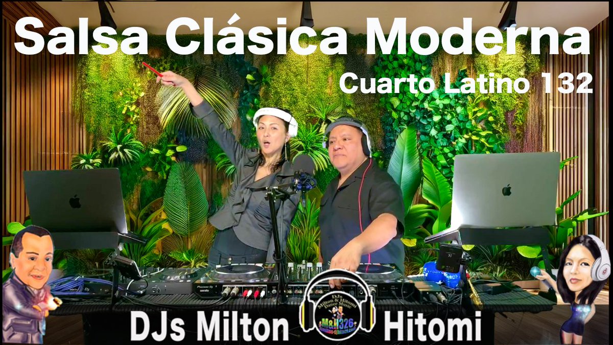 DjMilton_Hitomi's tweet photo. Salsa Clásica Moderna /  DJs Milton&amp;Hitomi https://t.co/HyqyEp6RGg a través de @YouTube 
Cuarto Latino ~ラテンDJの部屋~ vol.132 
D J MiltonとDJ HitomiのMix 
#Salsa #latin #mambo #boogaloo #サルサ #マンボ #ラテン #ブーガルー https://t.co/had4zmisXx