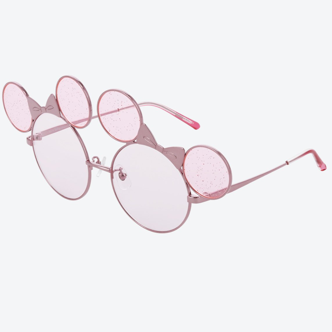 ＊新品未開封＊　ファッション用グラス　ミニー　2個セット♡ 1月15日より、ミニーをイメージしたフレームがキュートなファッション