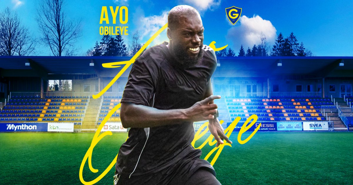 EnglishAbroad1's tweet photo. 🇫🇮 Ayo Obileye is on the move in Finland.

The defender played 22 times last season for Finnish top-flight side SJK but has now signed a deal with league rivals Gnistan ahead of the 2026 season.

The 31-year-old has also played in China and Scotland #Veikkausliiga https://t.co/xiuPR0ZgyR