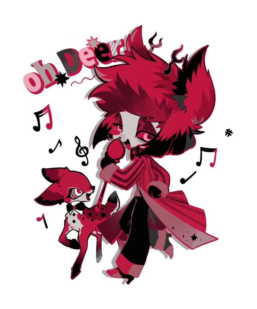 1haraaaa_'s tweet photo. #Alastor https://t.co/HTToF7VYHm