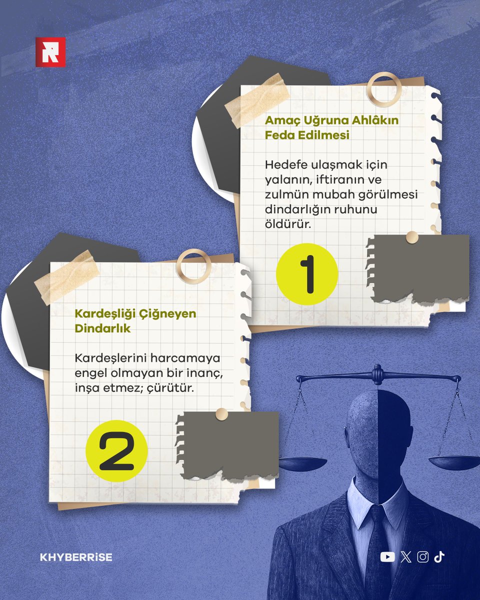 tarafgir_'s tweet photo. İbadetlerimiz bizi kötülükten alıkoymuyorsa, ilmimiz zulme karşı ses olmuyorsa, davamız şahsiyet inşa etmiyorsa orada bir ruh kaybı vardır.

👉 Sence bugün en büyük eksik hangisi? Yorumlara yaz.

#KhyberRise #RuhsuzDindarlık #İslamiDüşünce #Ahlak #Şahsiyet https://t.co/XrZkt9Q6xl