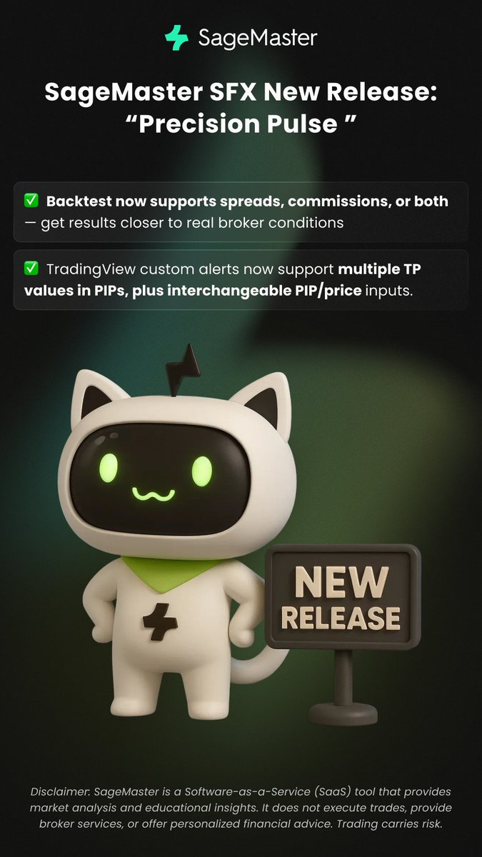 New SageMaster Forex update is live ⚡