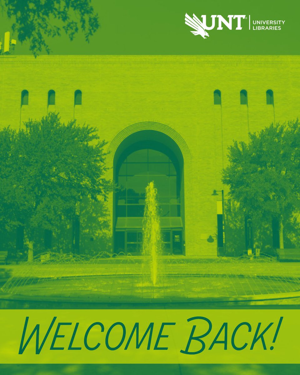 UNT Libraries tweet media