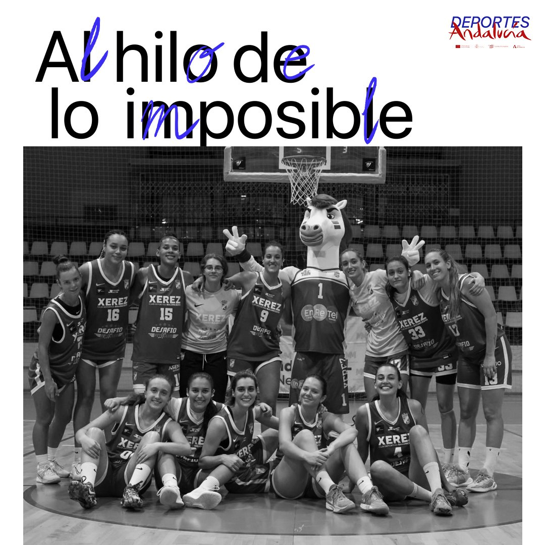 DeporteAND's tweet photo. Un proyecto nacido en 2016 que hoy ya es referente de su deporte en una ciudad como Jerez de la Frontera 🏀

Hoy en #AlHiloDeLoImposible os contamos la historia de la sección femenina del @XerezCDBasket. https://t.co/3kC3RB4Bnq