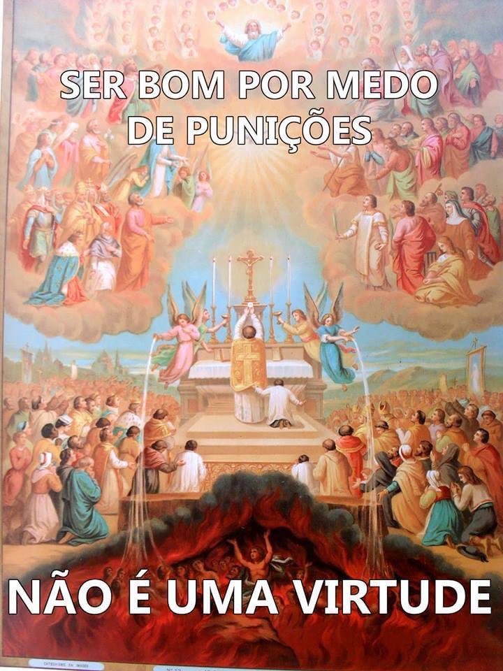 odaradeverdade's tweet image. Se alguém precisa de religião para ser bom, a pessoa não é boa,é um cão adestrado.