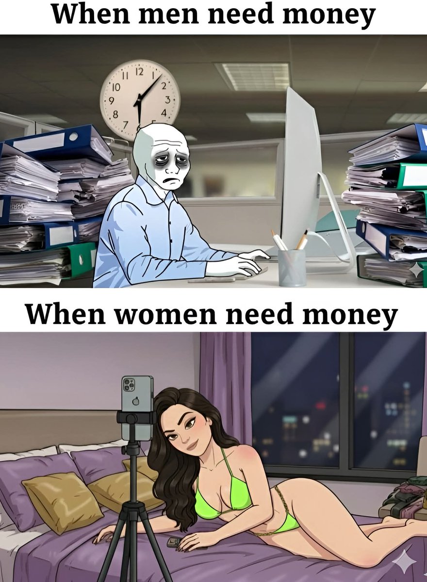 WomenBeingAwful's tweet photo. And women will tell you that they have it harder than men

Literal easy mode https://t.co/xxdcSiWaCH