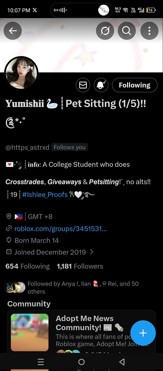 ๐ ห abliss เฟโฎ tweet media