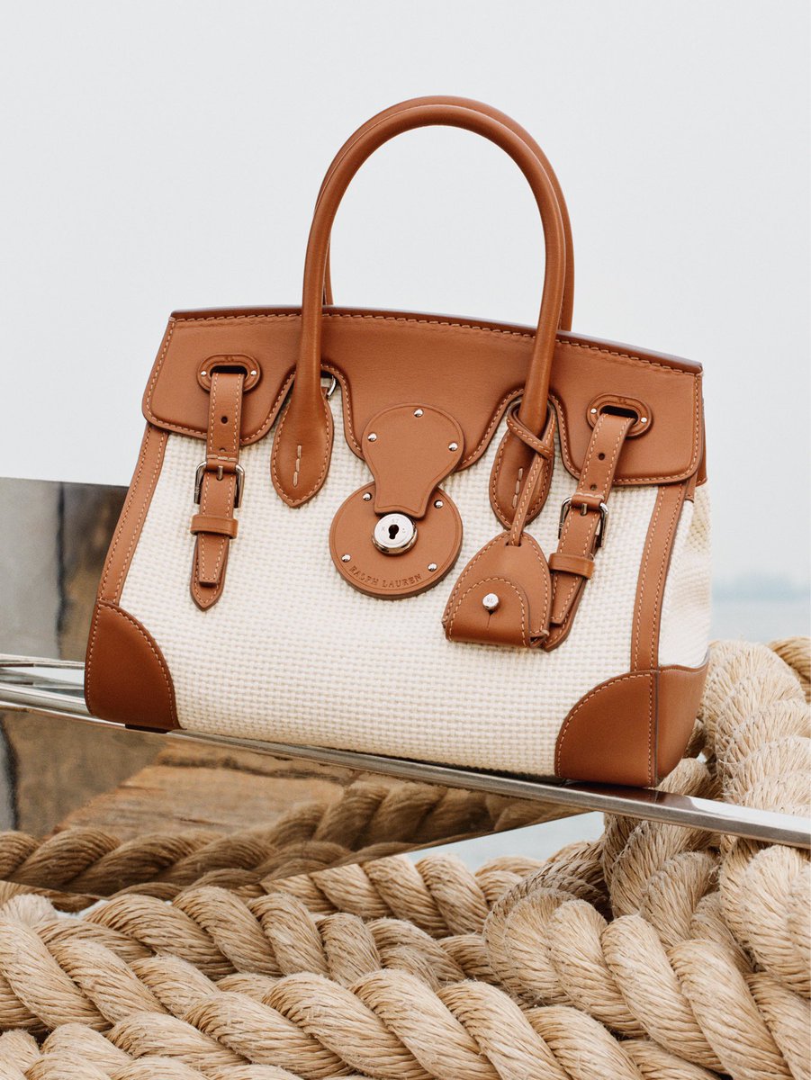 Two Ralph Lauren icons in RL Gold Italian leather. Discover the