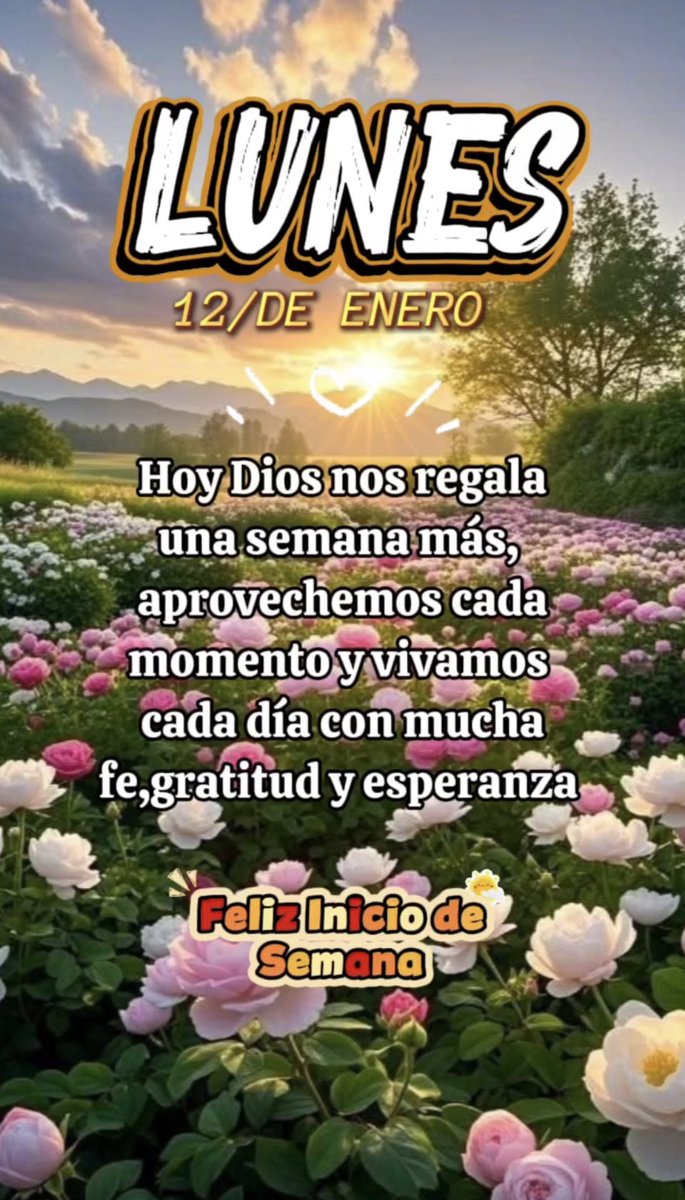 Feliz inicio de semana de semana para tod@s❄️❄️🌨️🌨️🌨️☔️