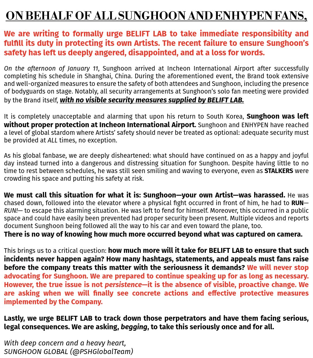 PSHGlobalTeam's tweet image. ENGENEs, we are asking for your help in spreading the templates below and to send in your reports to BELIFT LAB. Please follow instructions thoroughly.

✉️ Report to: protect.hybecorp.com 
ℹ️ Report details: docs.google.com/document/d/1sw… 

Copy, paste &amp;amp; share the following template…