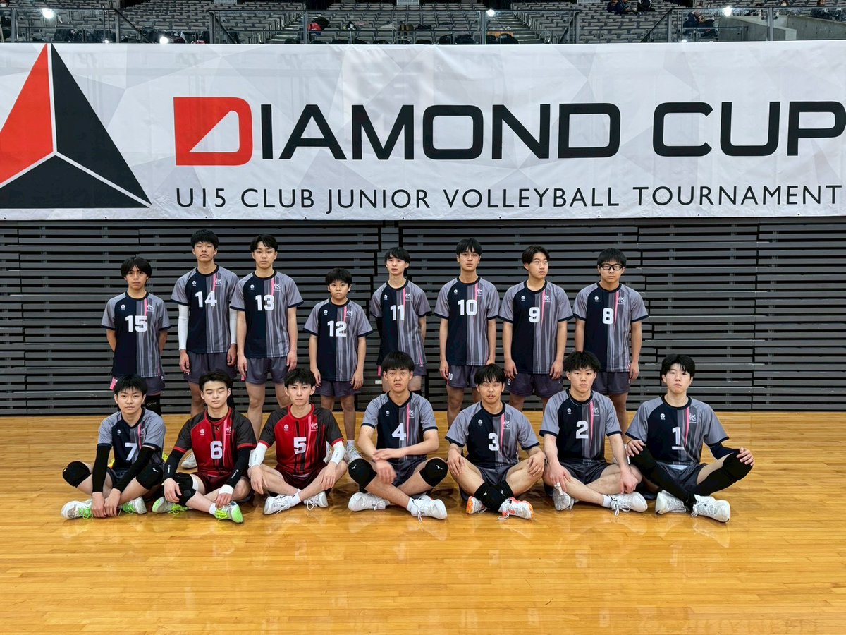 voreas_Jr's tweet photo. 1月10日(土)・11日(日)宮城県で開催された「ダイヤモンドカップ 2026」にて優勝しました！
・準々決勝 VS OWLS(岩手県）2-0
・準決勝（VS EASTRING(埼玉県) 2-0
・決勝 VS ジェイテクトSTINGS愛知U16 STINGS Jr.(愛知県）2-0
沢山の応援ありがとうございました！ https://t.co/HzsMFvXYzg
