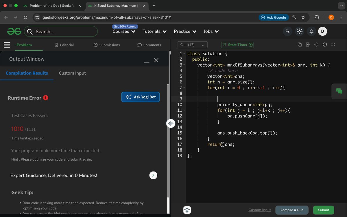 kansal9696's tweet photo. Just kept the chain alive ๐
โ
POTD x3 (GFG, LeetCode, Unstop)
โ
Finished a Next.js course
โ
More React quizzes & theory
โ
Interview prep quiz โ rank inched up, but still chasing top 20
#DSA #WebDev #NextJS #Coding #BuildInPublic #BeUnstoppable #LeetCode #Geeksforgeek https://t.co/AuVqhSx4UT