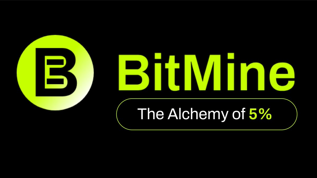 🚨 JUST IN: #Bitmine Immersion Technologies bought 24,266 #ETH last week,  lifting holdings to about 3.45 percent of total Ethereum supply. With over  1.25 million $ETH staked, how could this scale of