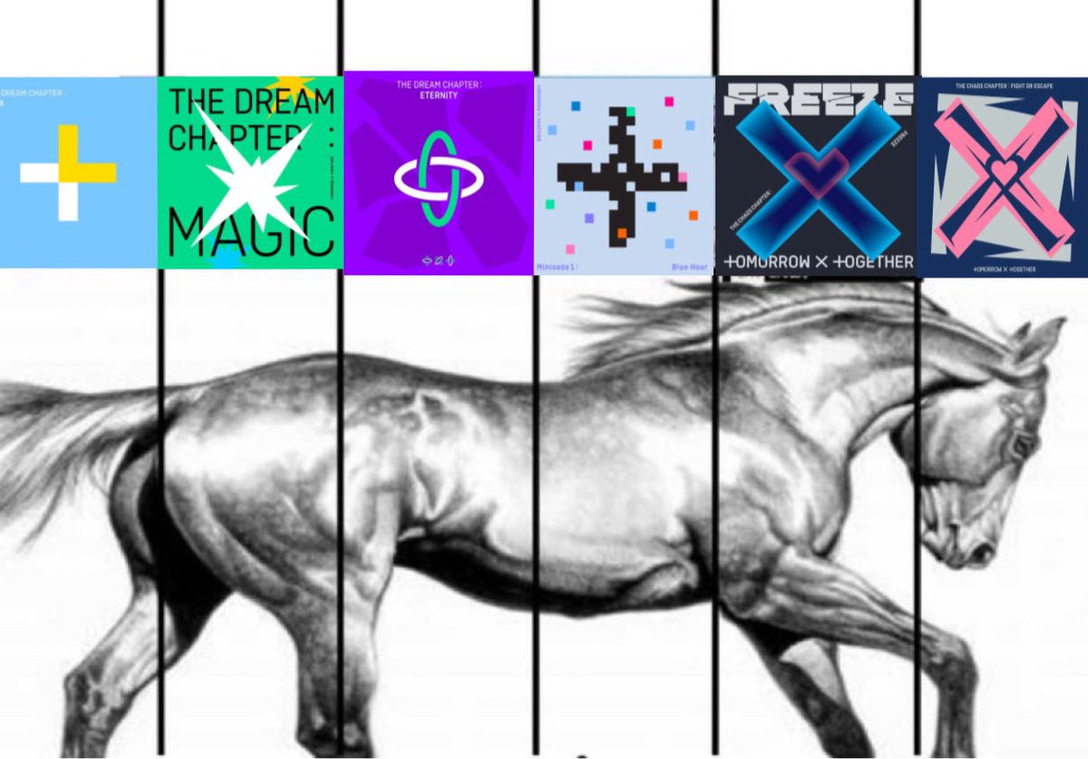 txt releasing these albums back to back at the beginning of their career is the most insane ass run ever