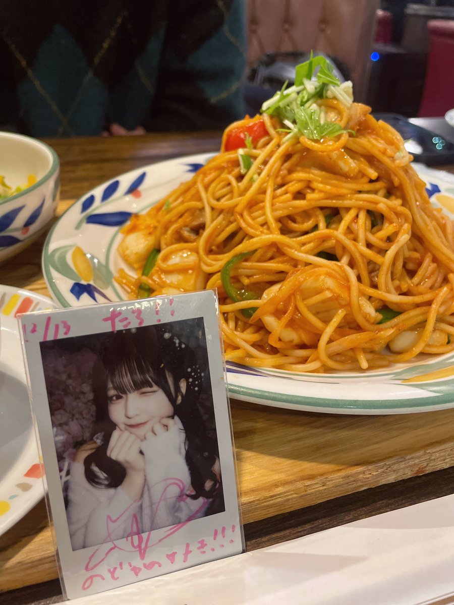 nodokatoon's tweet photo. のどちゃん成人おめでと
大盛りナポリタンだよ https://t.co/uqSTqYB1hD