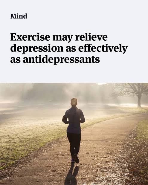 Nishadoc9's tweet image. Exercise isn’t just for the body—it’s medicine for the mind.
A daily walk, a short run, a few stretches can lift mood, calm the brain, and fight depression as powerfully as pills.
Move a little. Heal a lot. 💙🏃‍♀️
#MentalHealth #ExerciseIsMedicine #DepressionAwareness