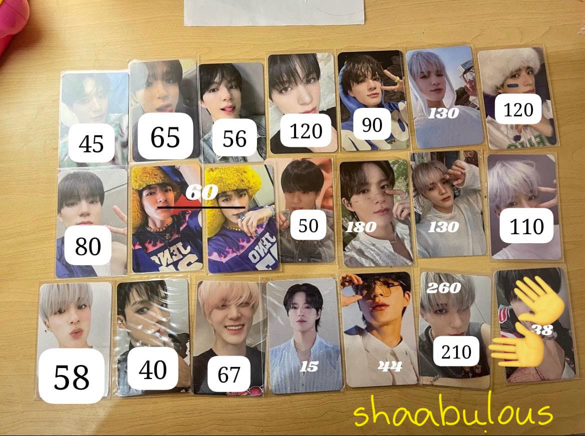 shaabulous's tweet photo. #neosell wts pc jeno boleh banget nego, prefer yang mau ambil pair or more (lebih murah) dom depok for more info chat line ( shashaaw ) karena dm aku lagi error :( https://t.co/oODA7dMIge