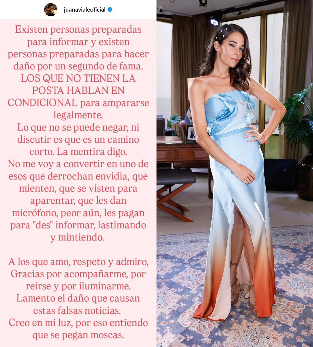 porquetendencia's tweet image. "Juana Viale":
Por la historia que publicó en Instagram