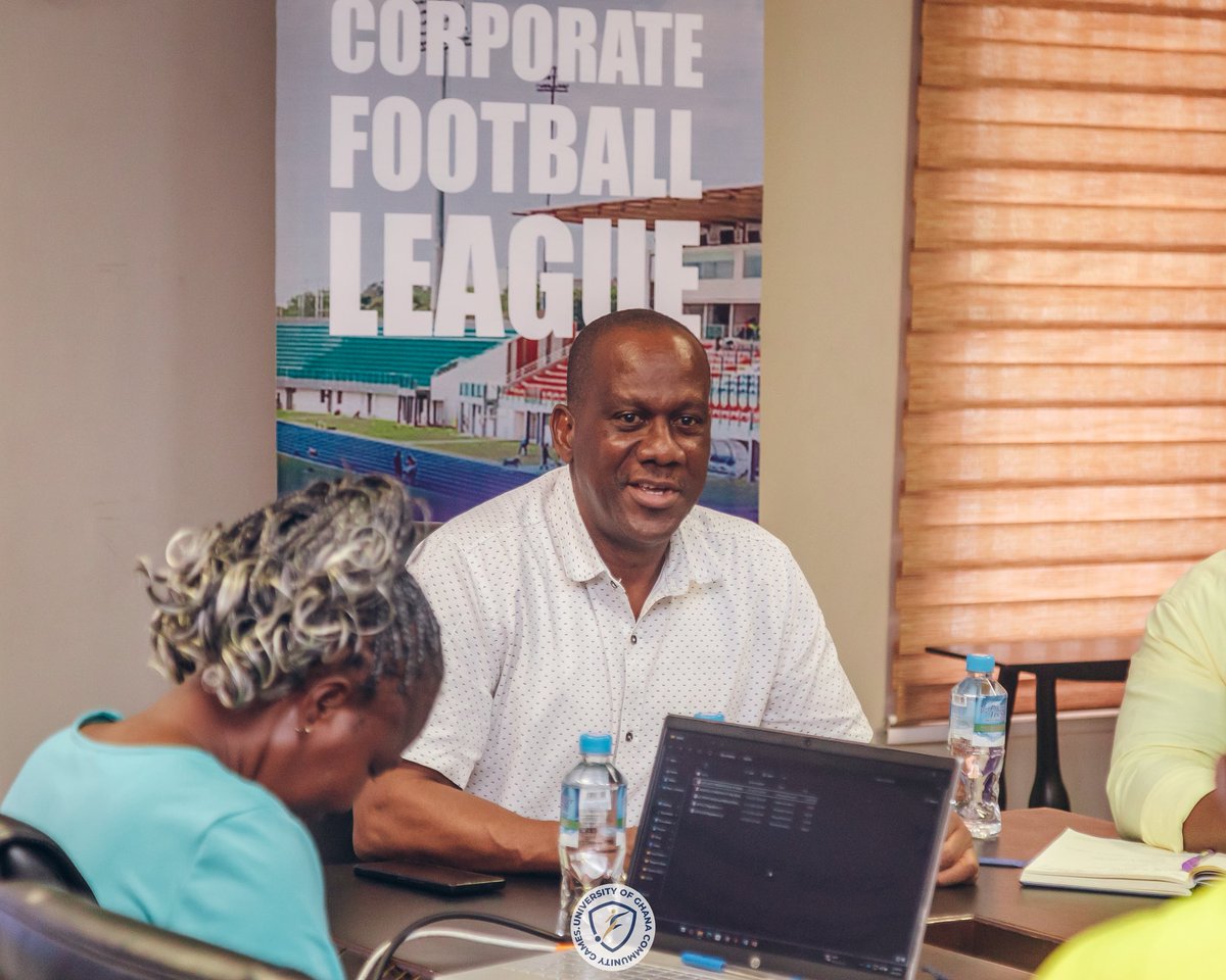 uggamesofficial's tweet image. On Thursday, 8th January 2026, the Organizing Team met with key stakeholders at the UG Sports Directorate Conference Room to discuss plans for the 2026 UG Corporate Football League.

#ugcfl26 #ugcorporatefootballleague #uglegon