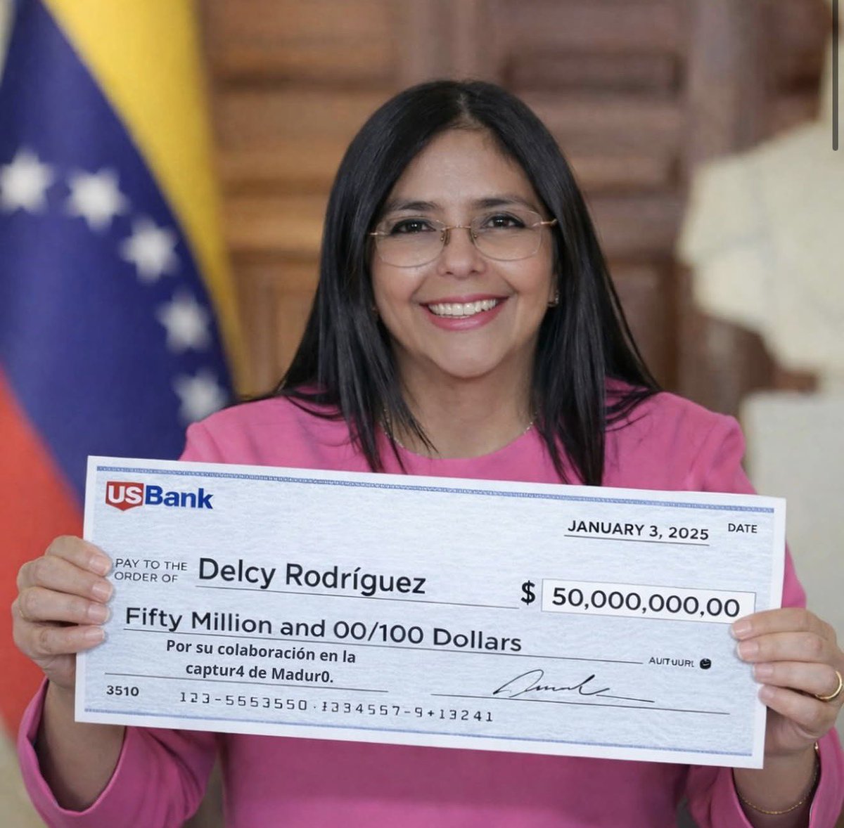 daniel_i39077's tweet photo. @CoralTeresa Gracias Delcy por entregar a Maduro. ❤️ https://t.co/w9jI0SUEip