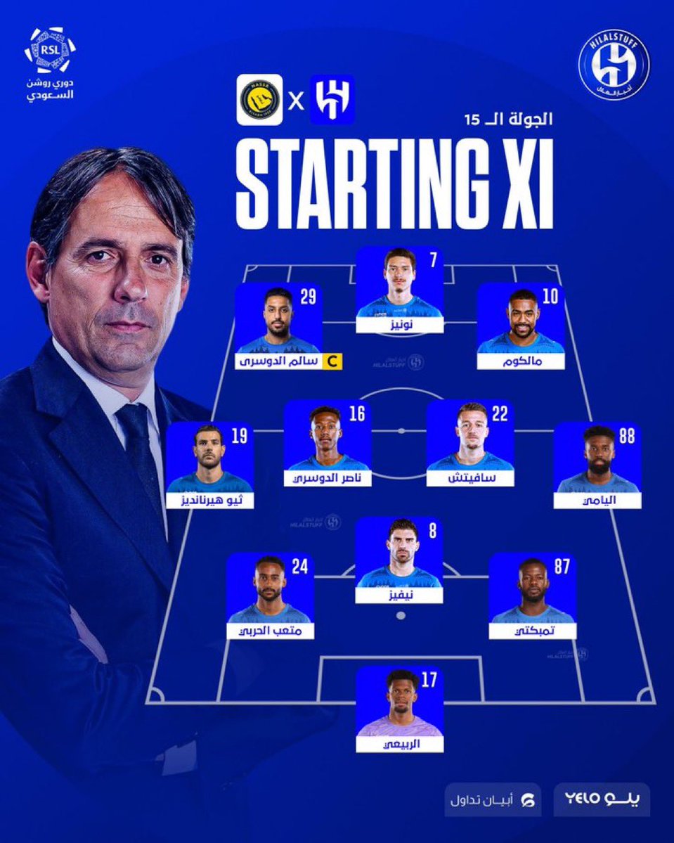 camatho7's tweet image. نونيز مع اني ماني مقتنع فيه لاكن اشوفه خيار كويس خصوصا ان النصر يلعب دفاع متقدم ، لاكن ناصر اشوفها نقطة ضعف خصوصا في افتكاك المرتدات وكذالك كسب الصراعات . #الهلال_النصر