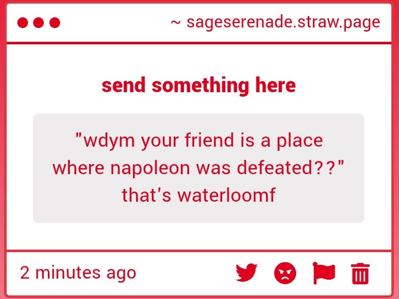 thesageserenade's tweet image. Make It Stop Please