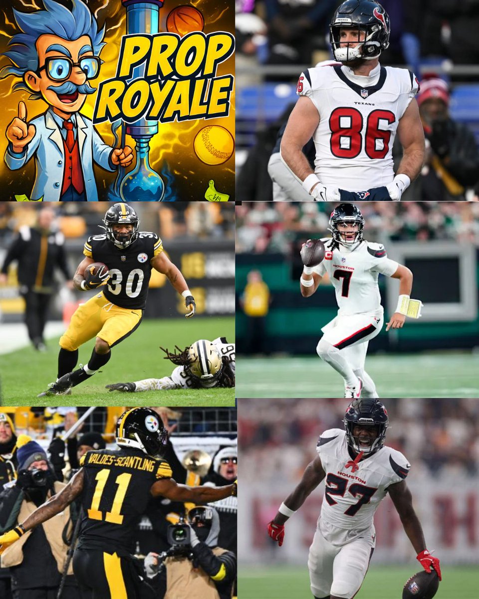 🏈MNF Wildcard #PlayerProps 
❤️Like &amp; Follow
🚨$30 @ someone w 🧹
🤑Wildcard Recap: 5-1 (+3.92 Units)

Marquez Valdes-Scantling O1.5 Rec +170 (MGM)
Jaylen Warren O61.5 Rush+Rec Yds -115 (MGM)
Woody Marks O15.5 Rush Att -120 (Kambi)
Dalton Schultz O4.5 Rec -115 (MGM)
CJ Stroud