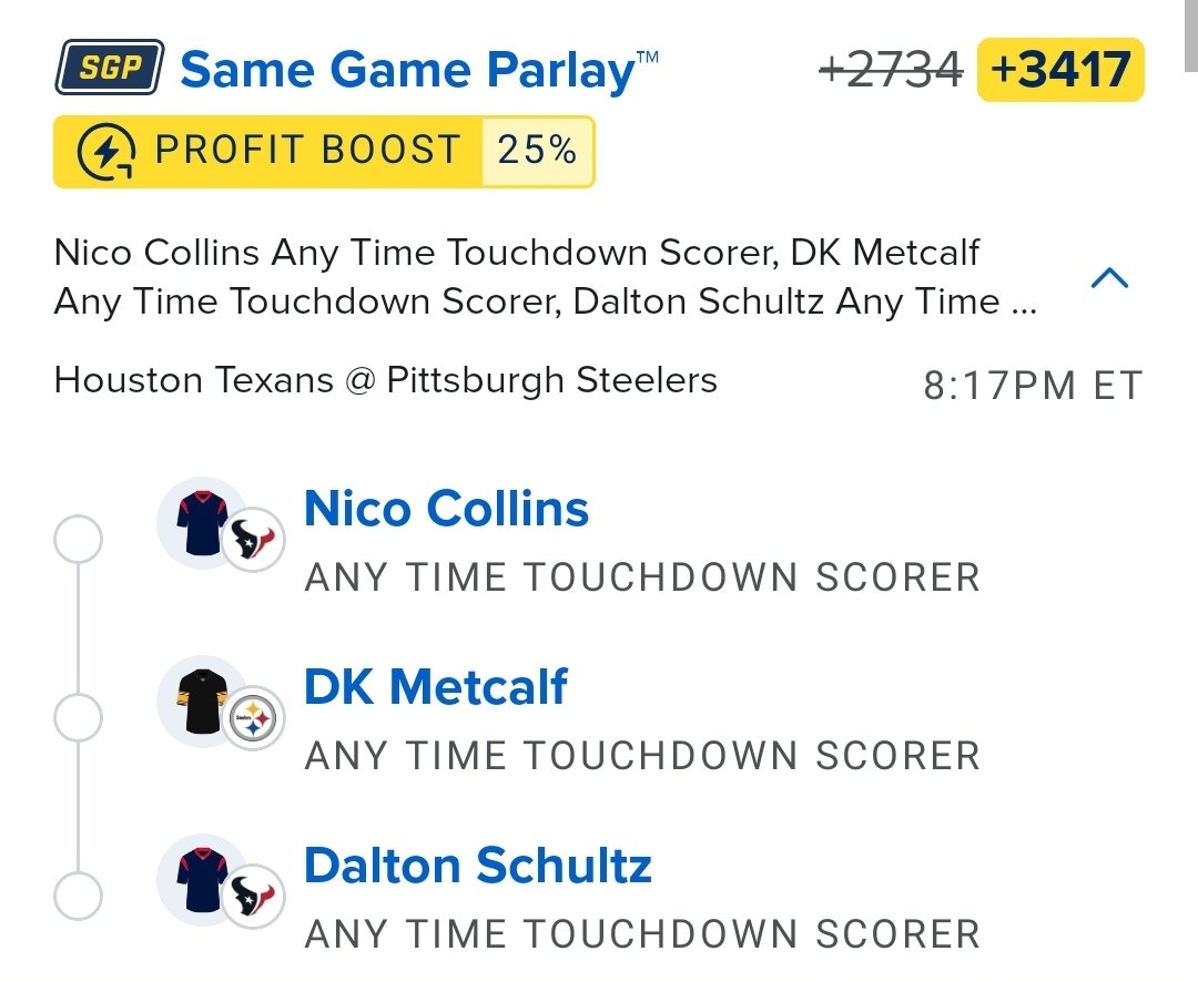 Just in case the defenses aren't on their game tonight 🏈🚀
