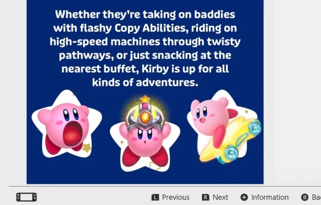 Klaire_Fluffle's tweet image. If anyone is as worried as I was about this not being legit, the original tweeter shared this in the replies - it's legit.

Really cool, the he/they Kirby supremacy continues!