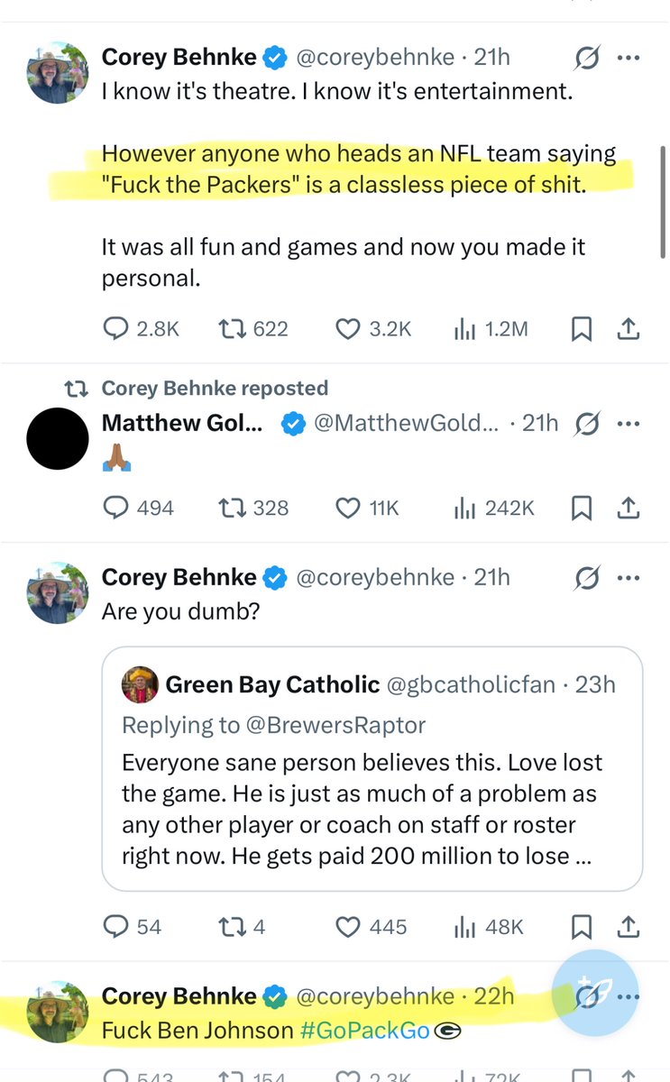 Justin_Morrisco's tweet photo. @DaBearsk35 @thekapman @coreybehnke Bruh, literally an hour apart lol https://t.co/d2cJ2UtxIZ