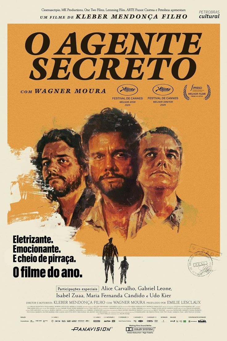 🇧🇷🇧🇷 DOBRADINHA DO BRASIL NO GLOBO DE OURO! 🇧🇷🇧🇷

O filme #OAgenteSecreto levou o #GoldenGlobes2026 na categoria Melhor Filme Internacional e Wagner Moura garantiu a dobradinha com Melhor Ator em Filme de Drama pelo longa!

NOSSO BRASIL REPRESENTANDO NO CINEMA MUNDIAL