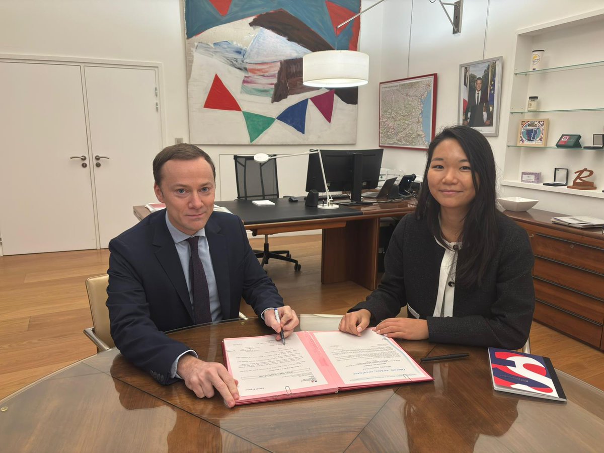 Image de Préfet des Pyrénées-Orientales - #Installation 📃 “J’ai eu le plaisir d’accueillir Stella Chene, administratrice de l’État du premier