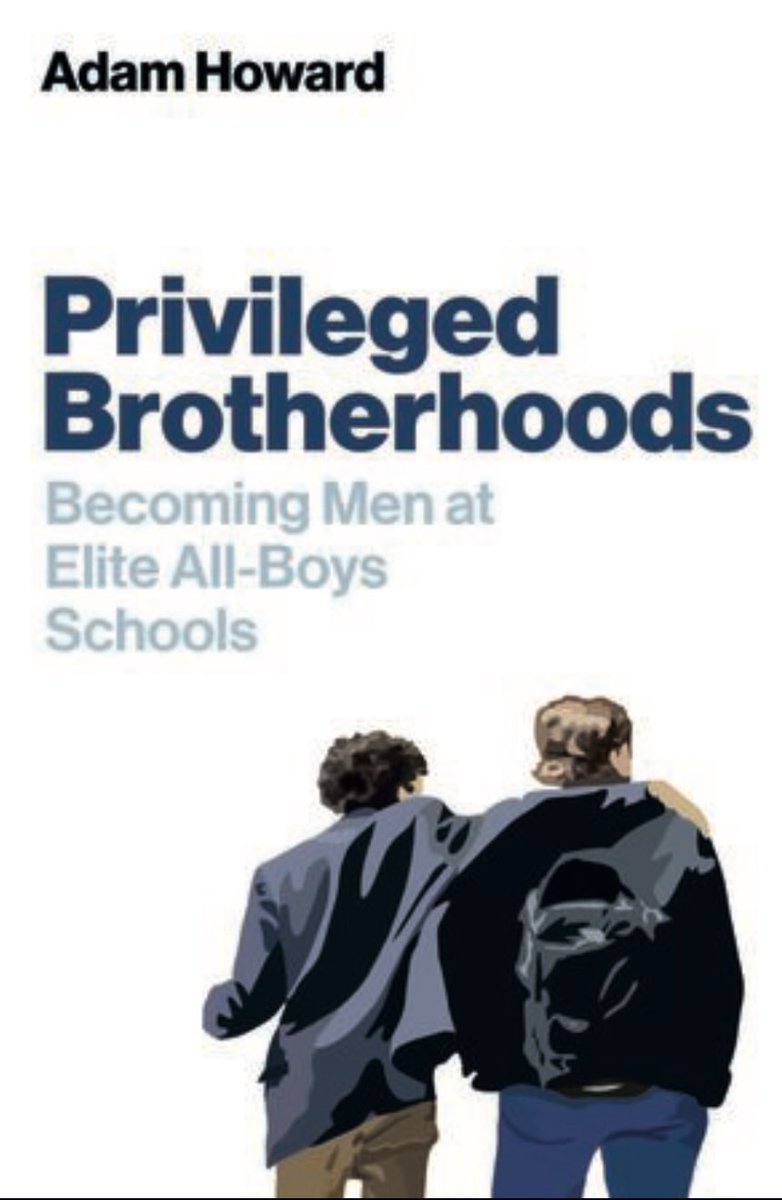 ProfAdamHoward's tweet image. Excited to share the cover of my upcoming book, Privileged Brotherhoods. The image was created by a former student and reflects the collaborative research that helped shape the book.