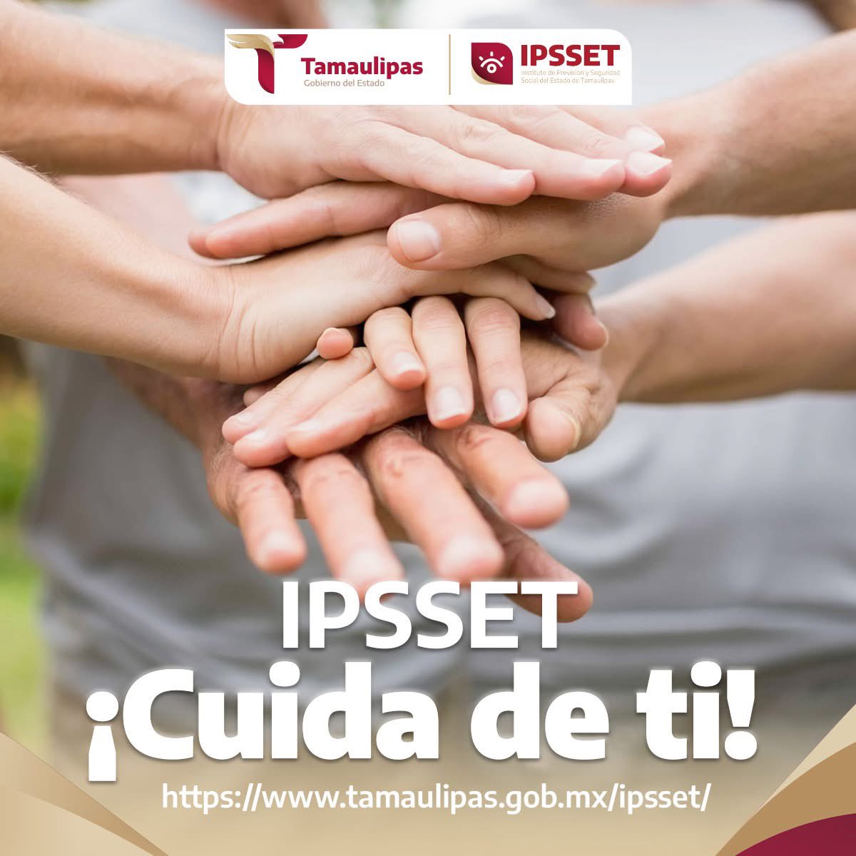 💻Visita nuestra página web #IPSSET en
🔗 tamaulipas.gob.mx/ipsset/
y conoce los servicios que otorgamos
📌Todos los trámites en este Instituto son gratuitos
🤝#IPSSETCuidadeti