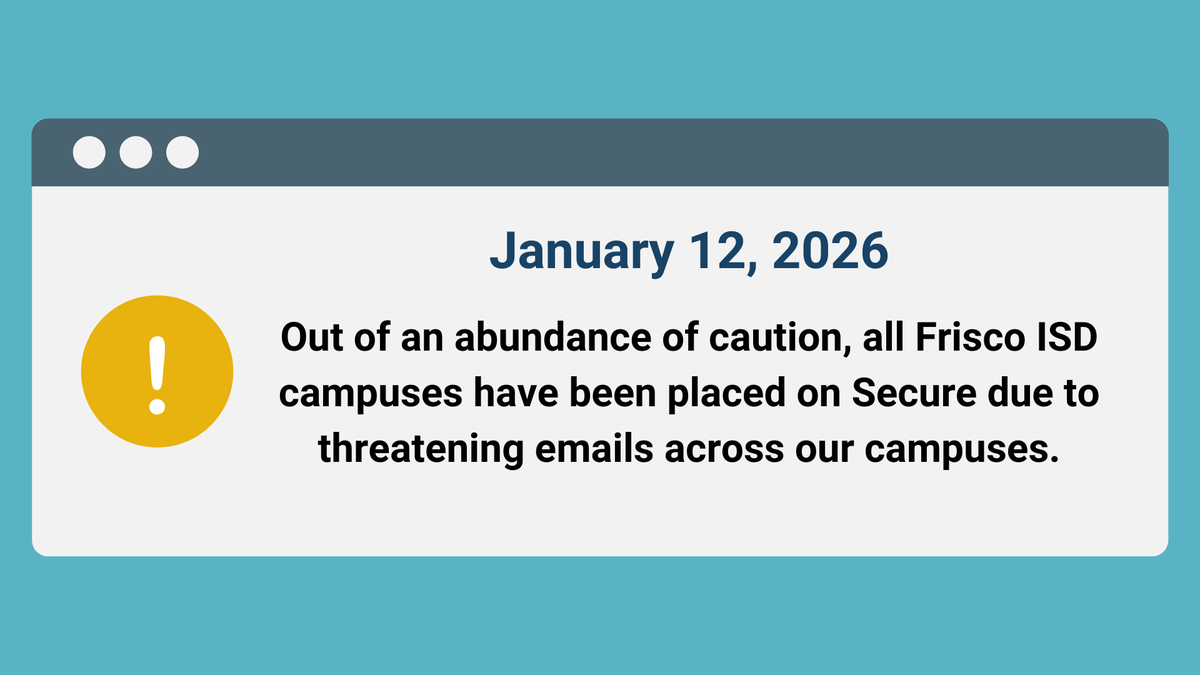 Frisco ISD tweet media