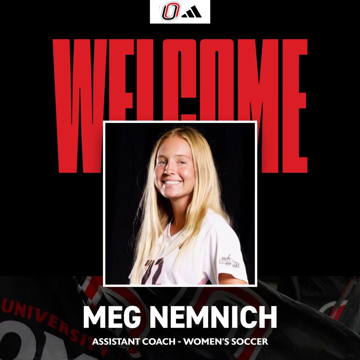 Welcome back to #Omaha, Meg Nemnich!

▶️ Former Maverick.

▶️ Second Team All-Summit League recognition as a senior.

▶️ Served as an assistant coach at Eastern Michigan during the 2025 campaign.

#ForThe402