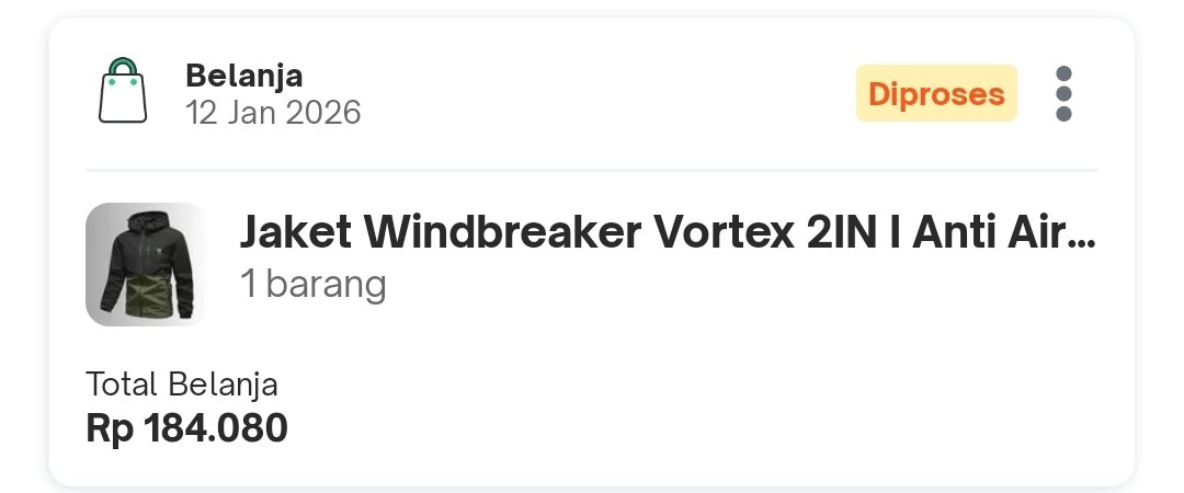 modzeenos's tweet image. Everyday using @useTria 

Today i buy waterproof jacket using tria visa card #TriaIRL