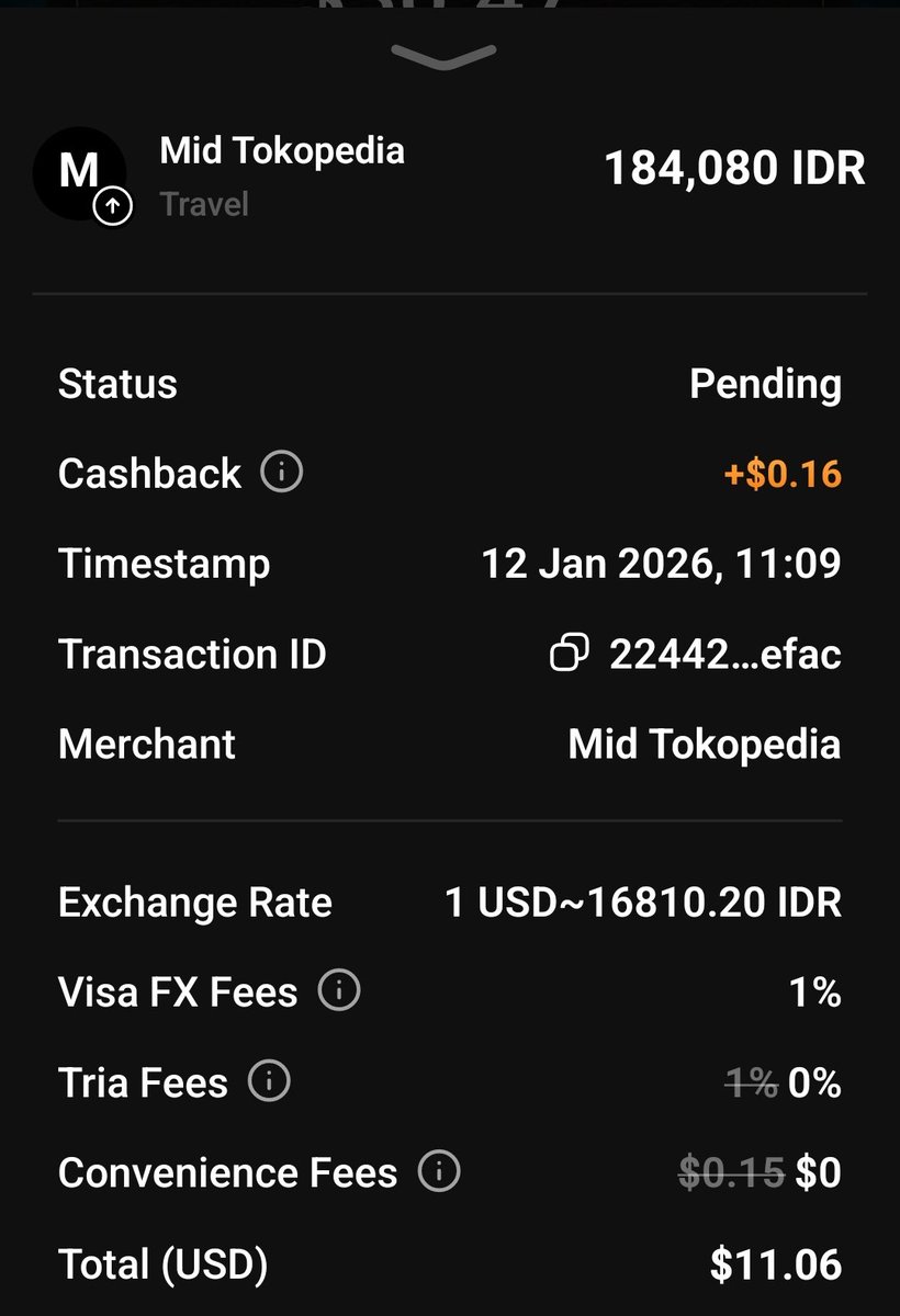 modzeenos's tweet image. Everyday using @useTria 

Today i buy waterproof jacket using tria visa card #TriaIRL