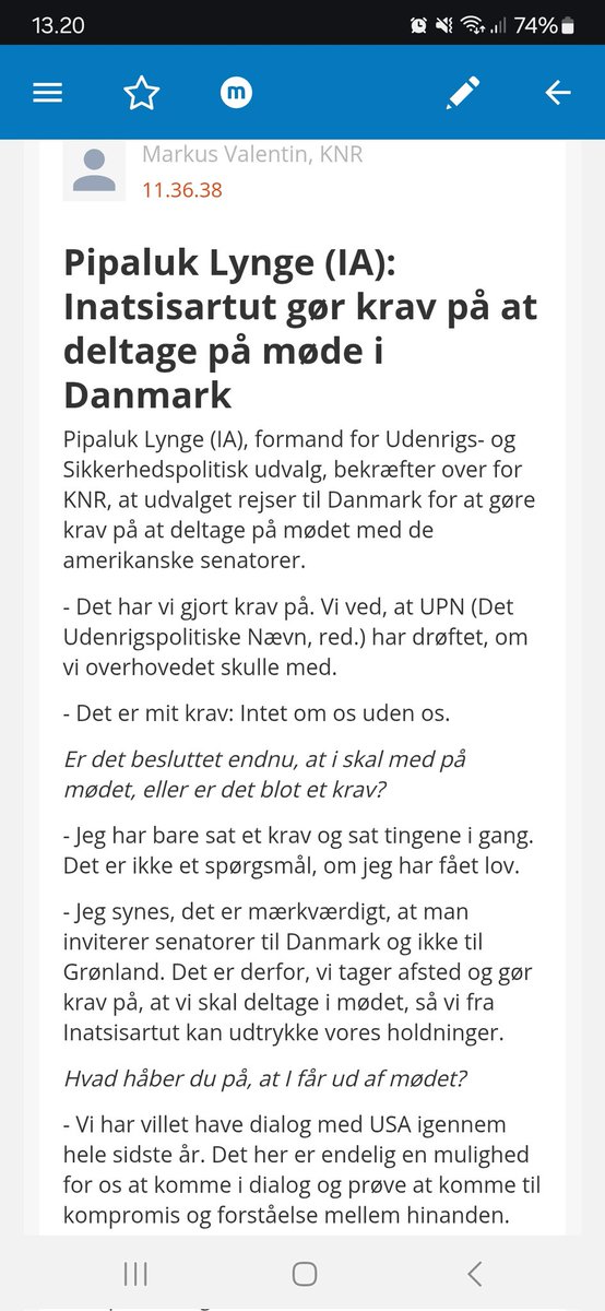 Markus Valentin 🇩🇰🇬🇱 tweet media