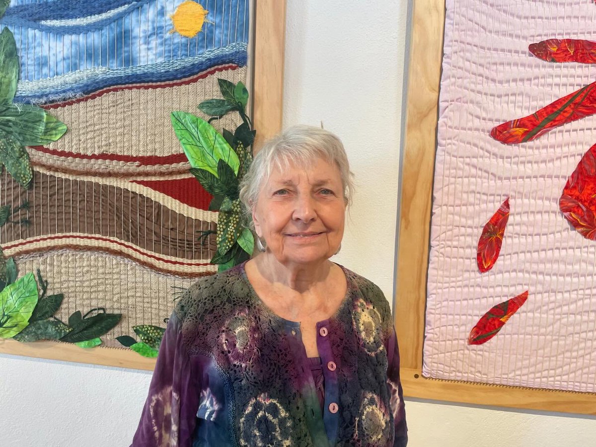 FREE Gallery Talk &amp; Trunk Show with Zanna James this Saturday, Jan. 17, at 3 pm! Info here: mailchi.mp/texasquiltmuse…