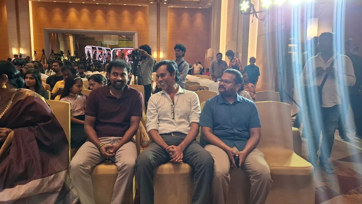 sethu8524's tweet photo. #திரௌபதி2 திரைபடத்தின் press Meet &amp; Audio Launch நிகழ்வு #HyaatRegency நட்சத்திர ஹோட்டலில் நடைபெற்றவருகிறது..!! 🔥🔥🔥 https://t.co/d4aJivXGUp