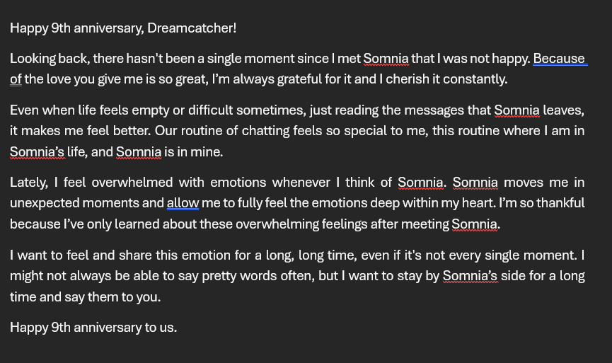 insomnicsy's tweet photo. Jiu's message on #Dreamcatcher 9th Anniversary 🐰❤️

#꿈둥이들_9주년_축하해 #Happy_Dreamcatcher_Day https://t.co/3A8qf9FNQb
